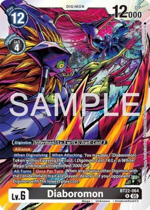 Diaboromon - Cyber Eden (BT22-064 R)