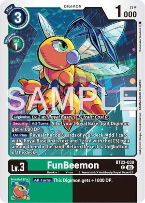 FunBeemon - BT23-038 - Hackers' Slumber (BT23-038 C)