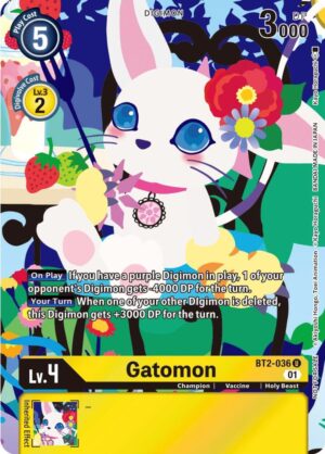 Gatomon - BT2-036 (Tamer's Card Set 2 Floral Fun) - Release Special Booster 1.0 (BT2-036 U)