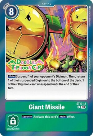 Giant Missile - Starter Deck 17: Double Typhoon Advanced Deck Set Pre-Release Cards (ST17_PR)