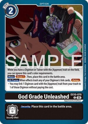 God Grade Unleashed - Sinister Order (EX10-070 C)