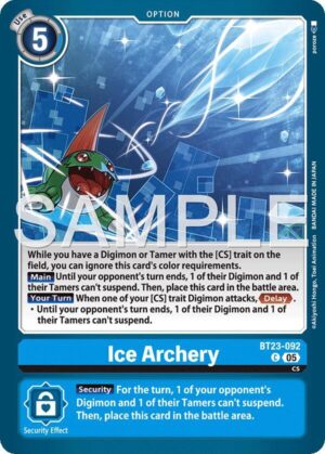 Ice Archery - Hackers' Slumber (BT23-092 C)