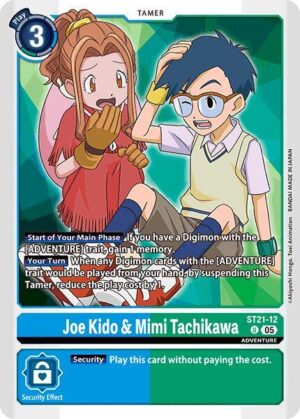 Joe Kido & Mimi Tachikawa - Starter Deck 21: Hero of Hope (ST21-12 U)