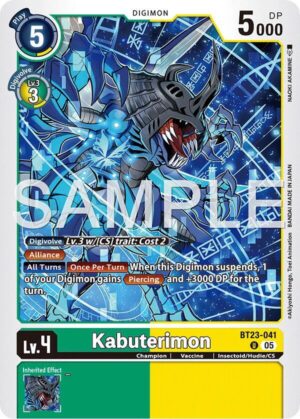 Kabuterimon - Hackers' Slumber (BT23-041 U)