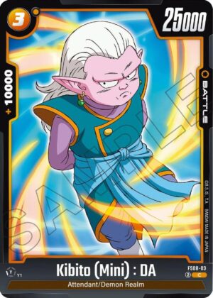 Kibito (Mini) : DA - Starter Deck 8: Vegeta (Mini) Super Saiyan 3 (FS08-03 C)