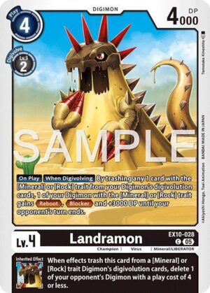 Landramon - Sinister Order (EX10-028 C)