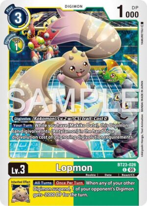 Lopmon - Hackers' Slumber (BT23-026 C)