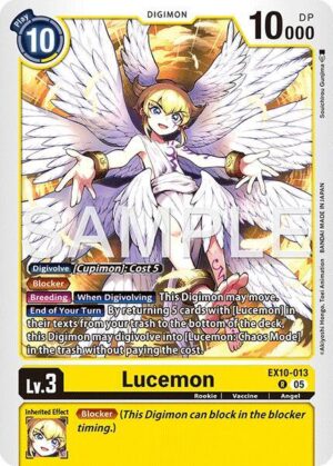 Lucemon - Sinister Order (EX10-013 R)