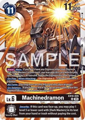 Machinedramon - Sinister Order (EX10-035 R)
