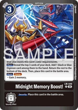 Midnight Memory Boost! - Limited Card Pack -Billion Bullet- (LM-06)