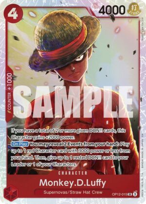 Monkey.D.Luffy - Legacy of the Master (OP12-015 SR)