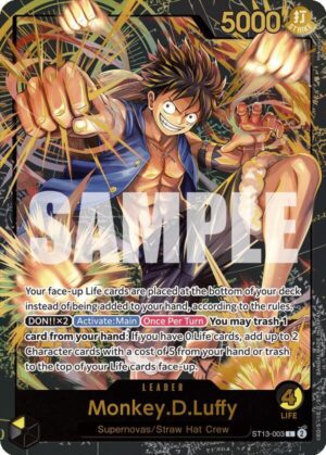 Monkey.D.Luffy (Premium Card Collection -Leader Collection-) - One Piece Promotion Cards (OP-PR)