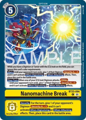 Nanomachine Break - Hackers' Slumber (BT23-094 C)