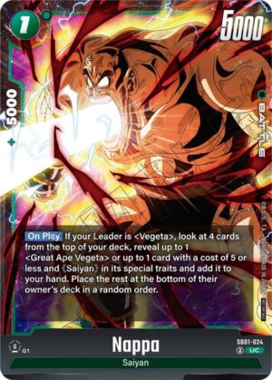 Nappa (Limited Pack 02) - Tournament and Championship Promos (DBSFW_TPR)