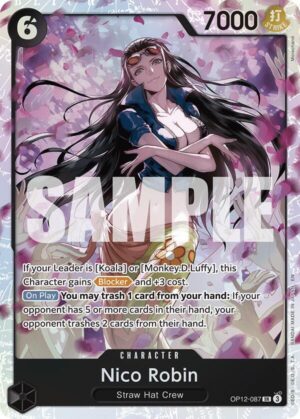 Nico Robin - Legacy of the Master (OP12-087 SR)