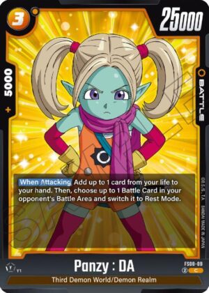 Panzy : DA - Starter Deck 8: Vegeta (Mini) Super Saiyan 3 (FS08-09 C)