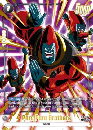 Para Para Brothers (Limited Pack 02) (Alternate Art) - Tournament and Championship Promos (DBSFW_TPR)