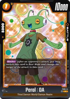 Peral : DA - Starter Deck 8: Vegeta (Mini) Super Saiyan 3 (FS08-14 C)