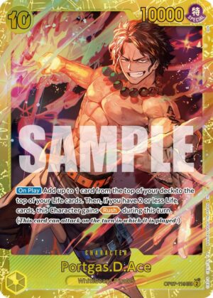 Portgas.D.Ace - OP07-119 (Reprint) - Premium Booster -The Best- Vol. 2 (PRB-02)