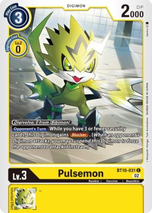 Pulsemon - Xros Encounter (BT10-031 C)