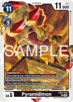 Pyramidimon - Sinister Order (EX10-033 R)