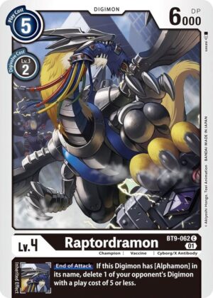 Raptordramon - X Record (BT9-062 C)