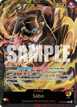 Sabo (Premium Card Collection -Leader Collection-) - One Piece Promotion Cards (OP-PR)