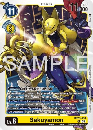 Sakuyamon - Hackers' Slumber (BT23-034 U)