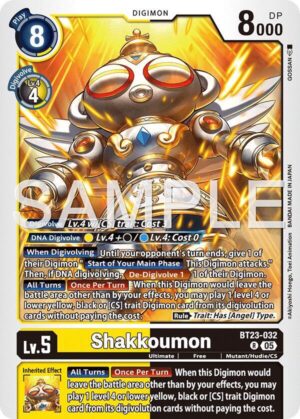 Shakkoumon - Hackers' Slumber (BT23-032 R)