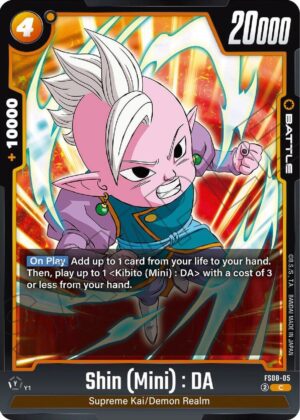 Shin (Mini) : DA - Starter Deck 8: Vegeta (Mini) Super Saiyan 3 (FS08-05 C)