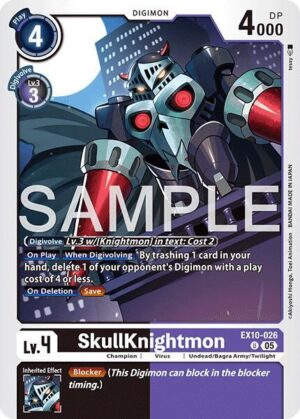 SkullKnightmon - Sinister Order (EX10-026 U)