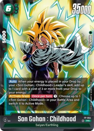 Son Gohan : Childhood - FP-054 (Tournament Pack 08) - Tournament and Championship Promos (DBSFW_TPR)
