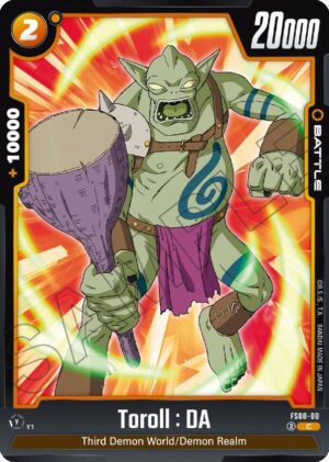 Toroll : DA - Starter Deck 8: Vegeta (Mini) Super Saiyan 3 (FS08-08 C)