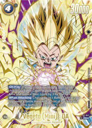 Vegeta (Mini) : DA - FP-041 (Ultimate Battle 2025 Vol.4) - Tournament and Championship Promos (DBSFW_TPR)