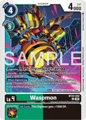 Waspmon - Hackers' Slumber (BT23-042 C)