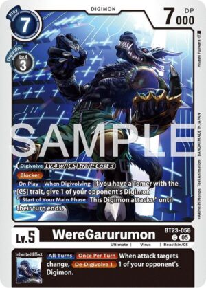 WereGarurumon - Hackers' Slumber (BT23-056 C)
