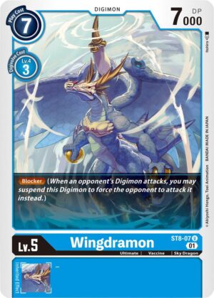 Wingdramon - Starter Deck 08: Ulforce Veedramon (ST8-07 U)