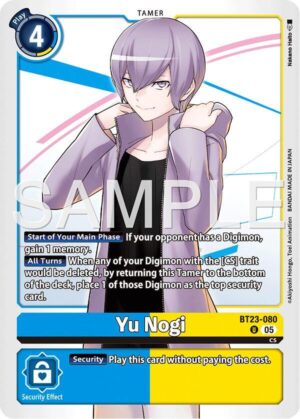 Yu Nogi - Hackers' Slumber (BT23-080 U)