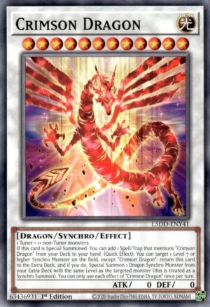 Crimson Dragon - L5DD-ENY41 - Common
