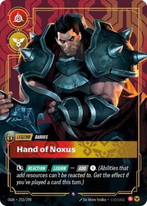 Darius - Hand of Noxus - Origins (OGN) 253/298