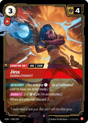 Jinx - Demolitionist - Origins (OGN) 030/298