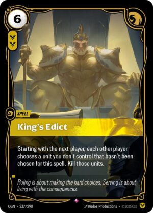 King's Edict - Origins (OGN) 237/298