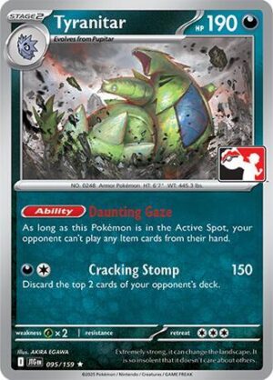 Tyranitar - Prize Pack Series Cards (ESPAÑOL)