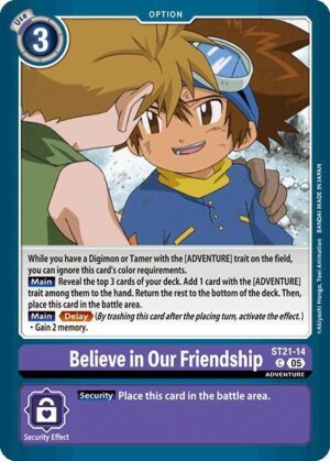 Believe in Our Friendship - Starter Deck 21: Hero of Hope (ST21-14 C)