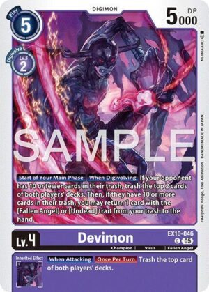 Devimon - Sinister Order (EX10-046 C)