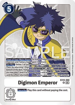 Digimon Emperor - Sinister Order (EX10-068 SR)