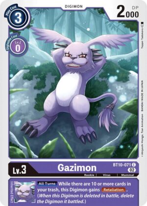 Gazimon - Xros Encounter (BT10-071 C)