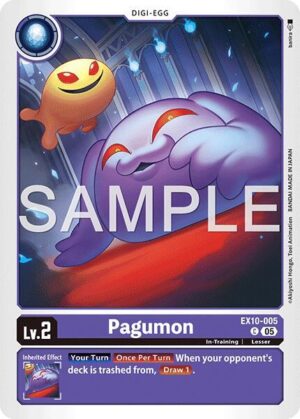 Pagumon - Sinister Order (EX10-005 C)