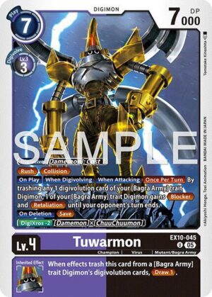 Tuwarmon - Sinister Order (EX10-045 U)