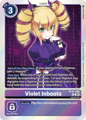 Violet Inboots - BT20-088 - Release Special Booster 2.5 (BT20-088 R)